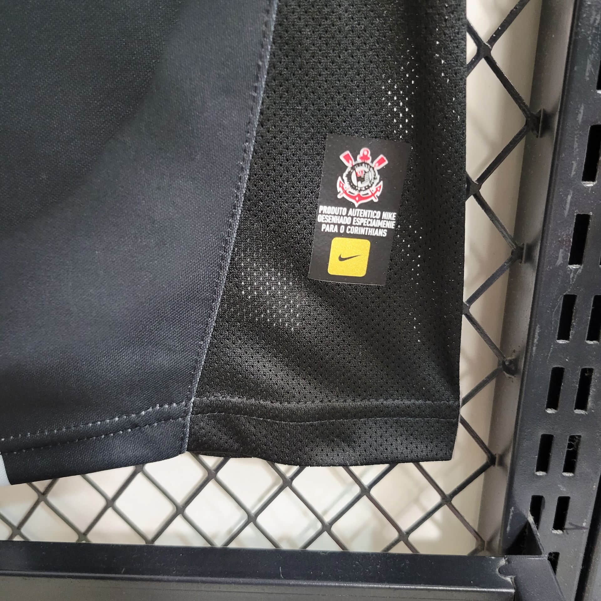 Camisa Corinthians Titular 2004 - Versão Retrô Preta Pepsi Twist