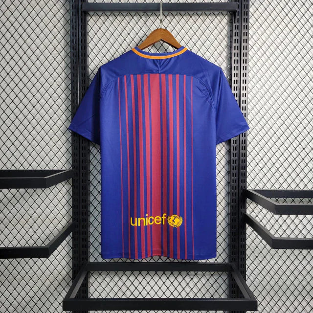 Camisa Barcelona 17/18 Home - Retrô Masculina