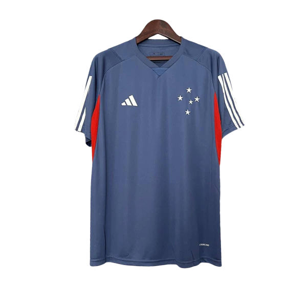 Camisa Cruzeiro Treino Azul 24/25 - Adidas Torcedor Masculina