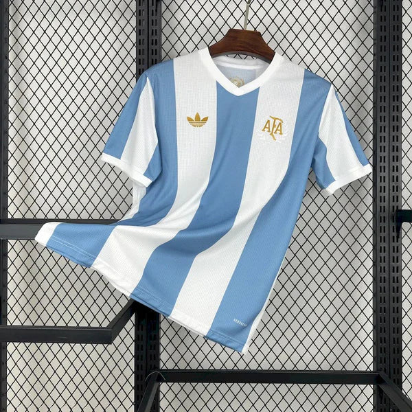 Camisa Argentina Edição Especial 50 anos 24/25 - Adidas Torcedor Masculina Lançamento