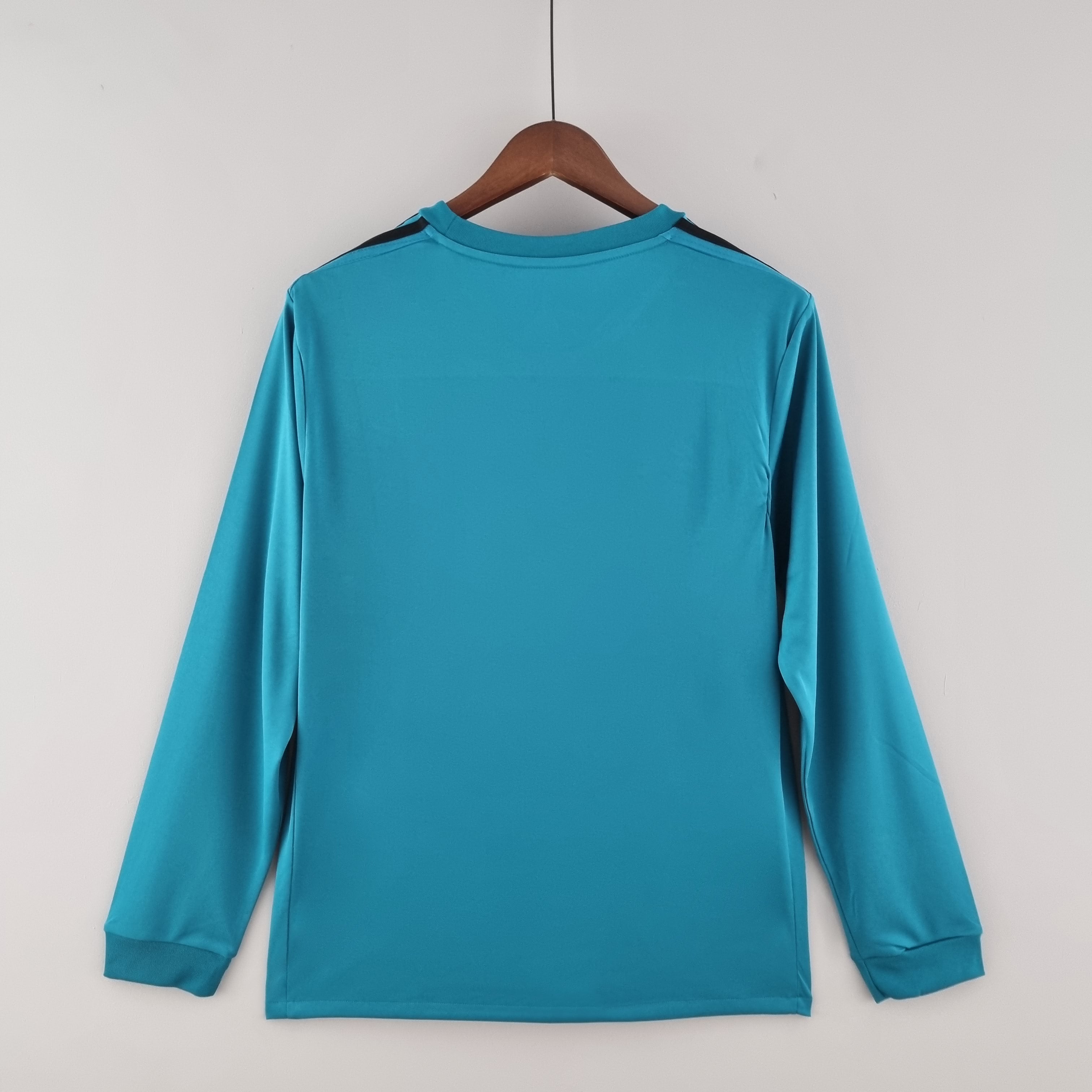 Camisa Real Madrid 17/18 Away Manga Longa - Retrô Masculina