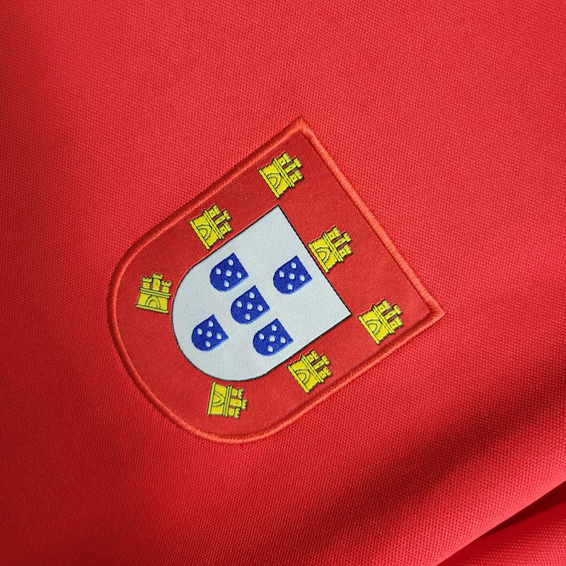 Camisa Portugal Home NIke 1972 Retrô- Vermelha