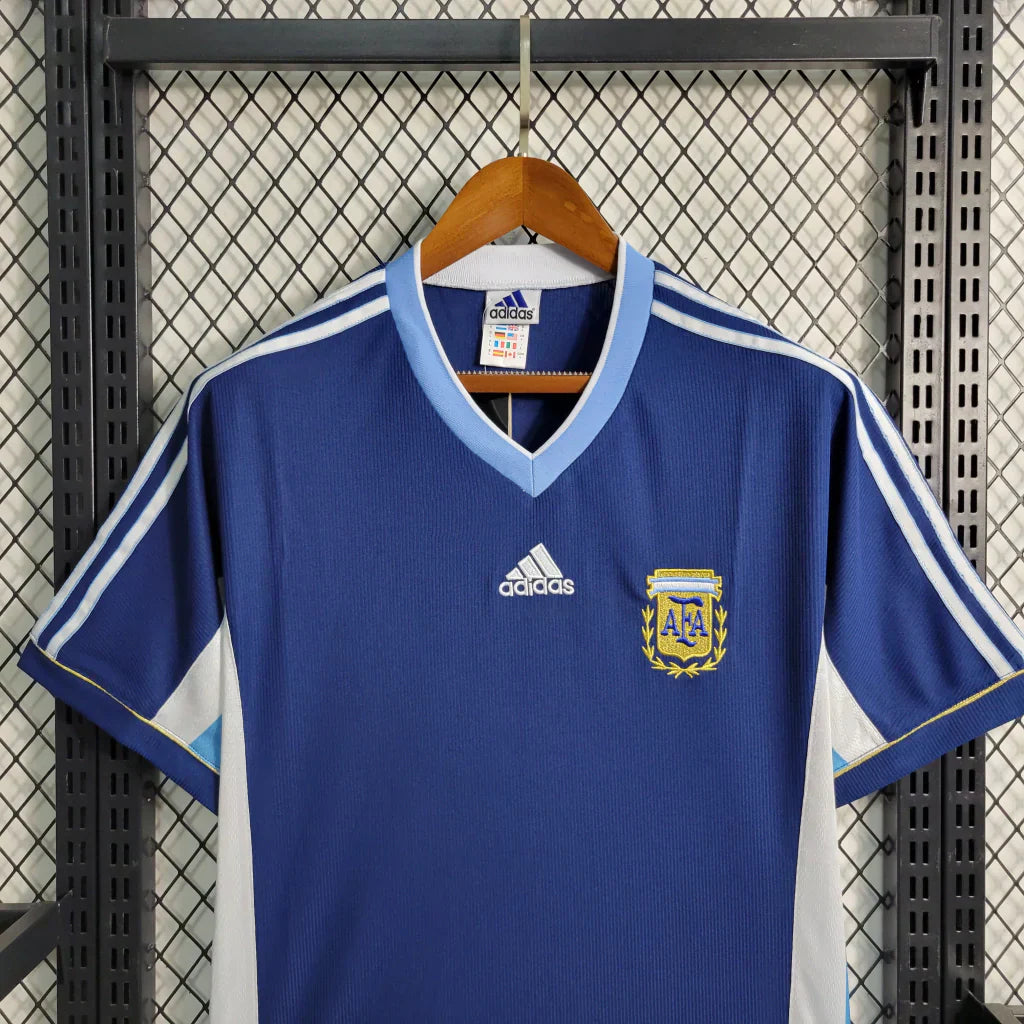 Camisa Argentina 1998 Away - Retrô Masculina