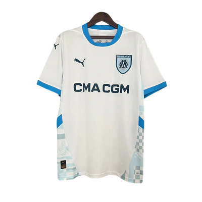 Camisa Olympique Marseille Home 24/25 - Puma Torcedor Masculina Lançamento