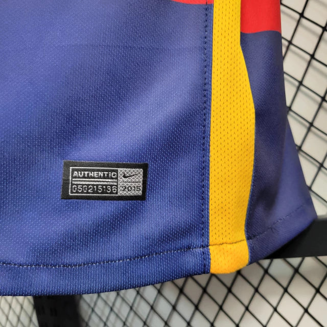 Camisa Barcelona 15/16 Home - Retrô Masculina