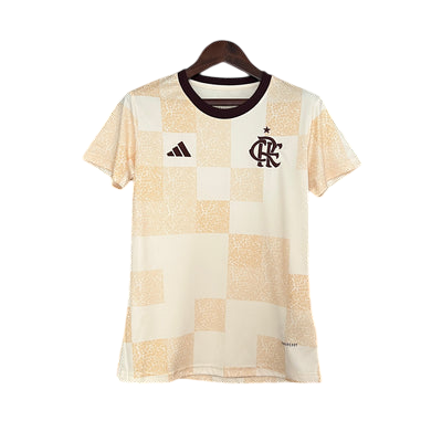 Camisa Flamengo Pré-Jogo 24/25 - Adidas Feminina