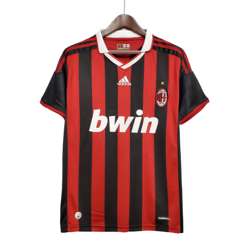 Camisa Milan 09/10 Home - Retrô Masculina
