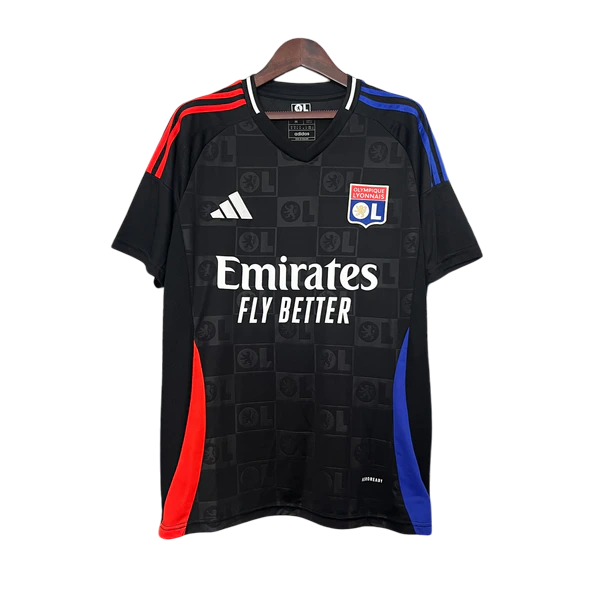 Camisa Lyon Away 24/25 - Adidas Torcedor Masculina