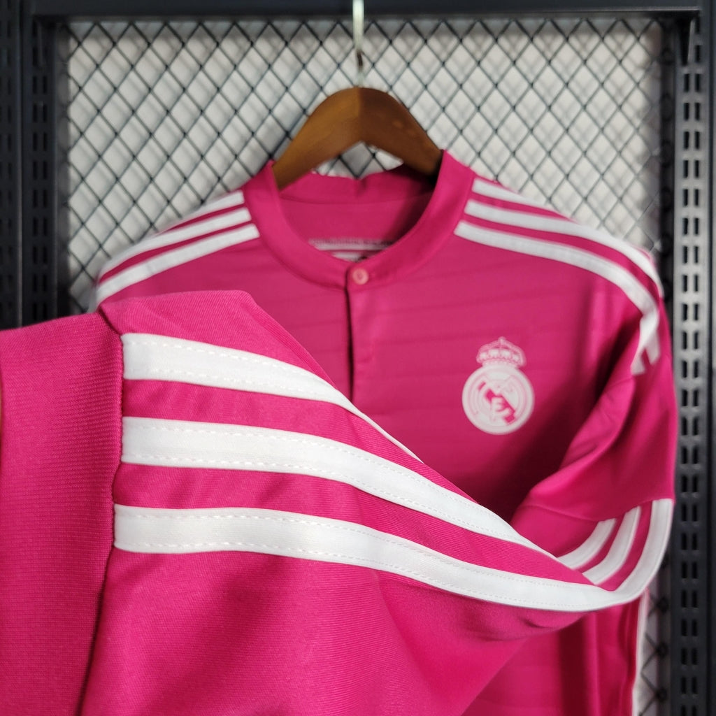 Camisa Real Madrid 14/15 Away Manga Longa - Retrô Masculina