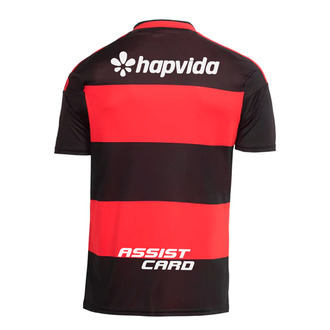 Camisa Adidas Flamengo 2026/27 Home Torcedor Todos os patrocínios