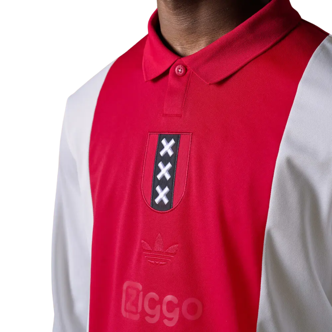 Camisa Ajax Edição 125 Anos Manga Longa - Versão Torcedor 25/26