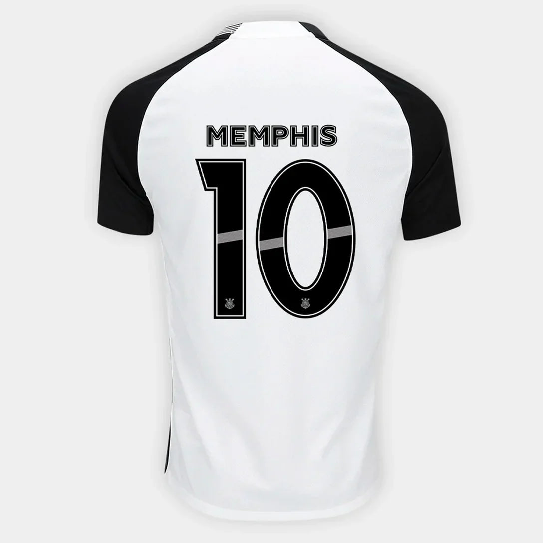 Camisa Corinthians Home 25/26 MEMPHIS N° 10