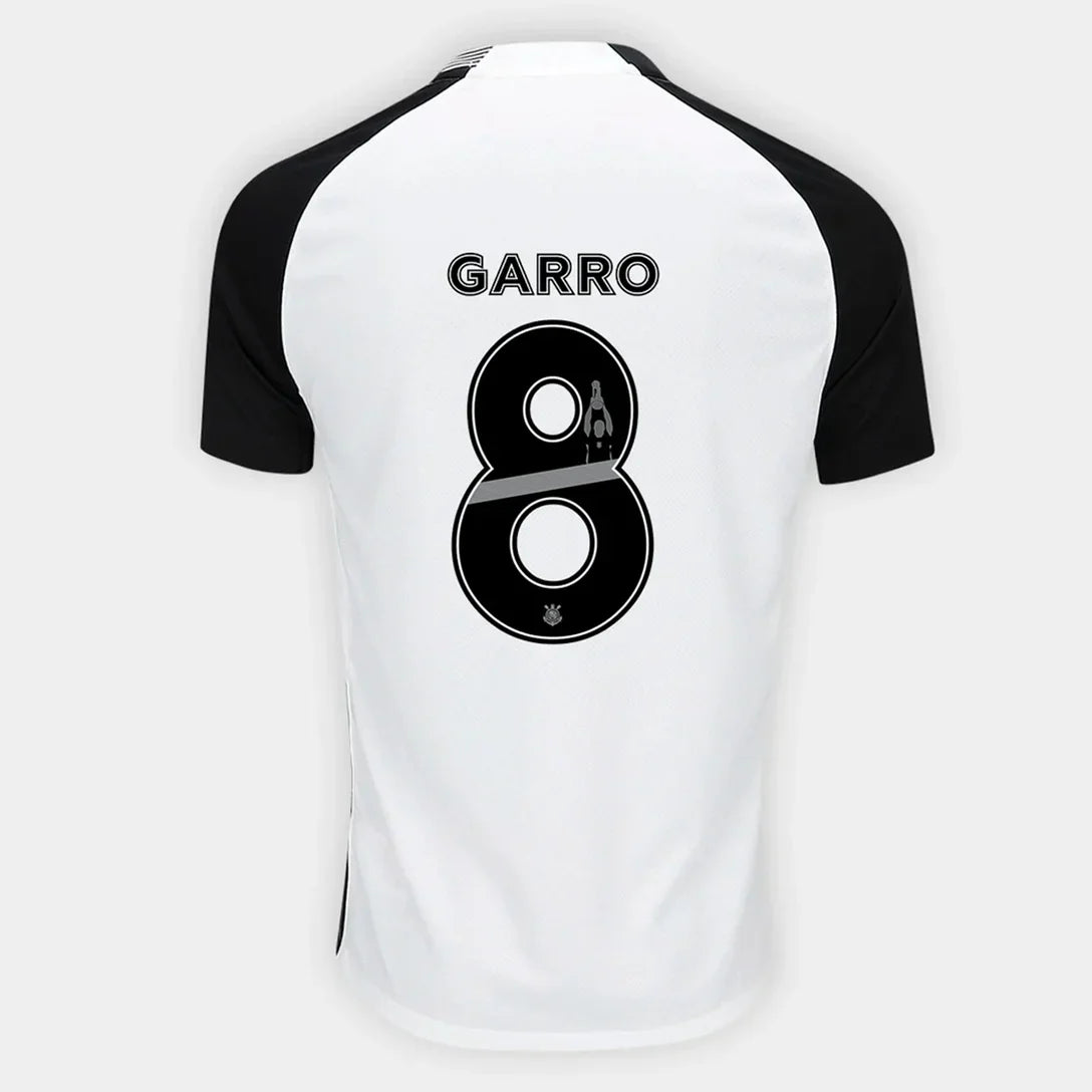 Camisa Corinthians Home 25/26 GARRO N° 8