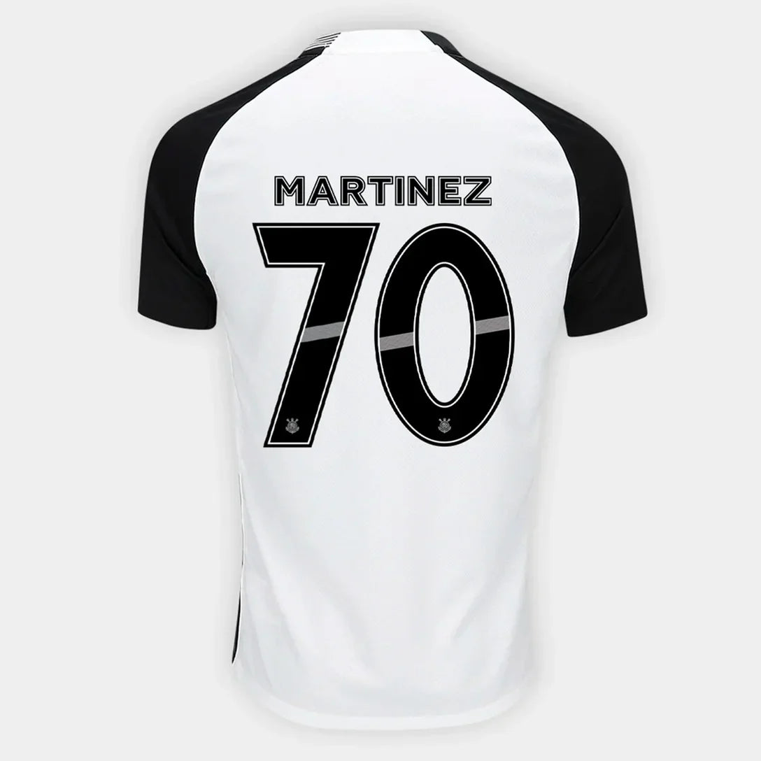 Camisa Corinthians Home 25/26 MARTINEZ N° 70