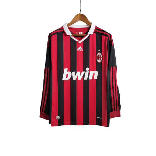 Camisa Milan 09/10 Home - Retrô Masculina