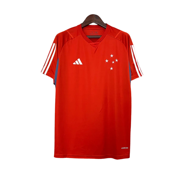 Camisa Cruzeiro Treino Vermelho 24/25 - Adidas Torcedor Masculina