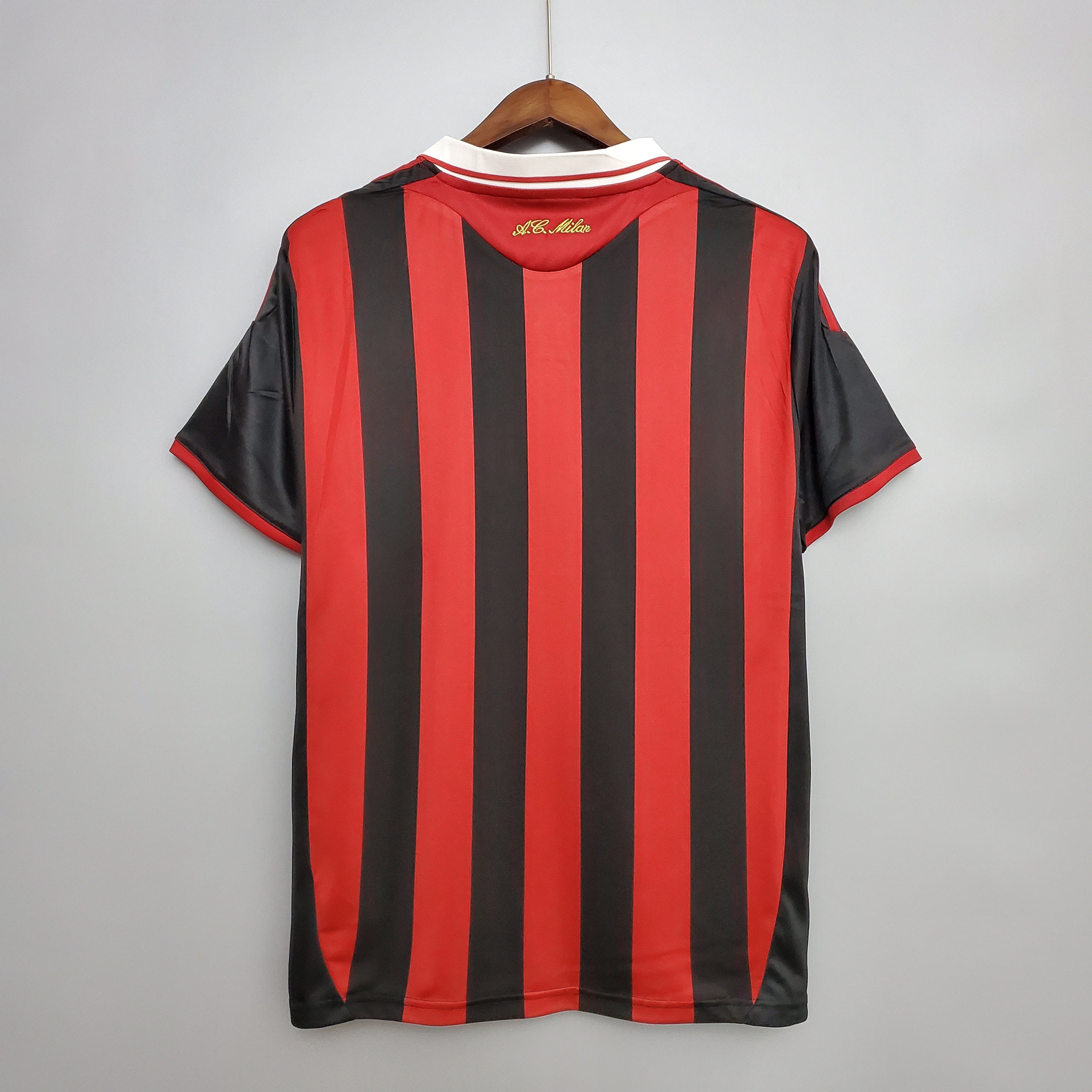 Camisa Milan 09/10 Home - Retrô Masculina
