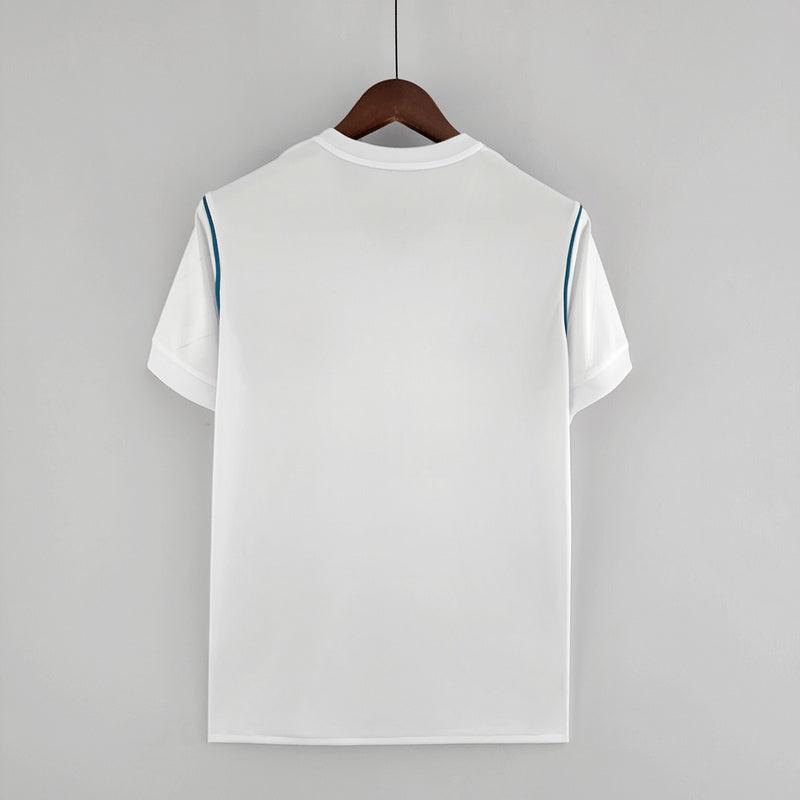 Camisa Real Madrid 17/18 Home - Retrô Masculina