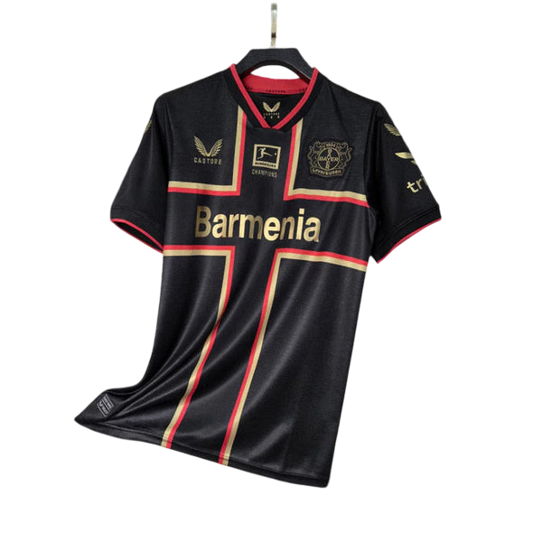 Camisa Bayer Leverkusen Edição Campeão 24/25- Versão Torcedor