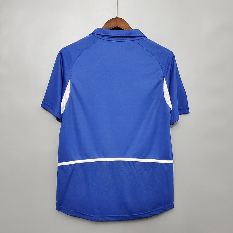 Camisa Brasil 2002 Away - Retrô Masculina