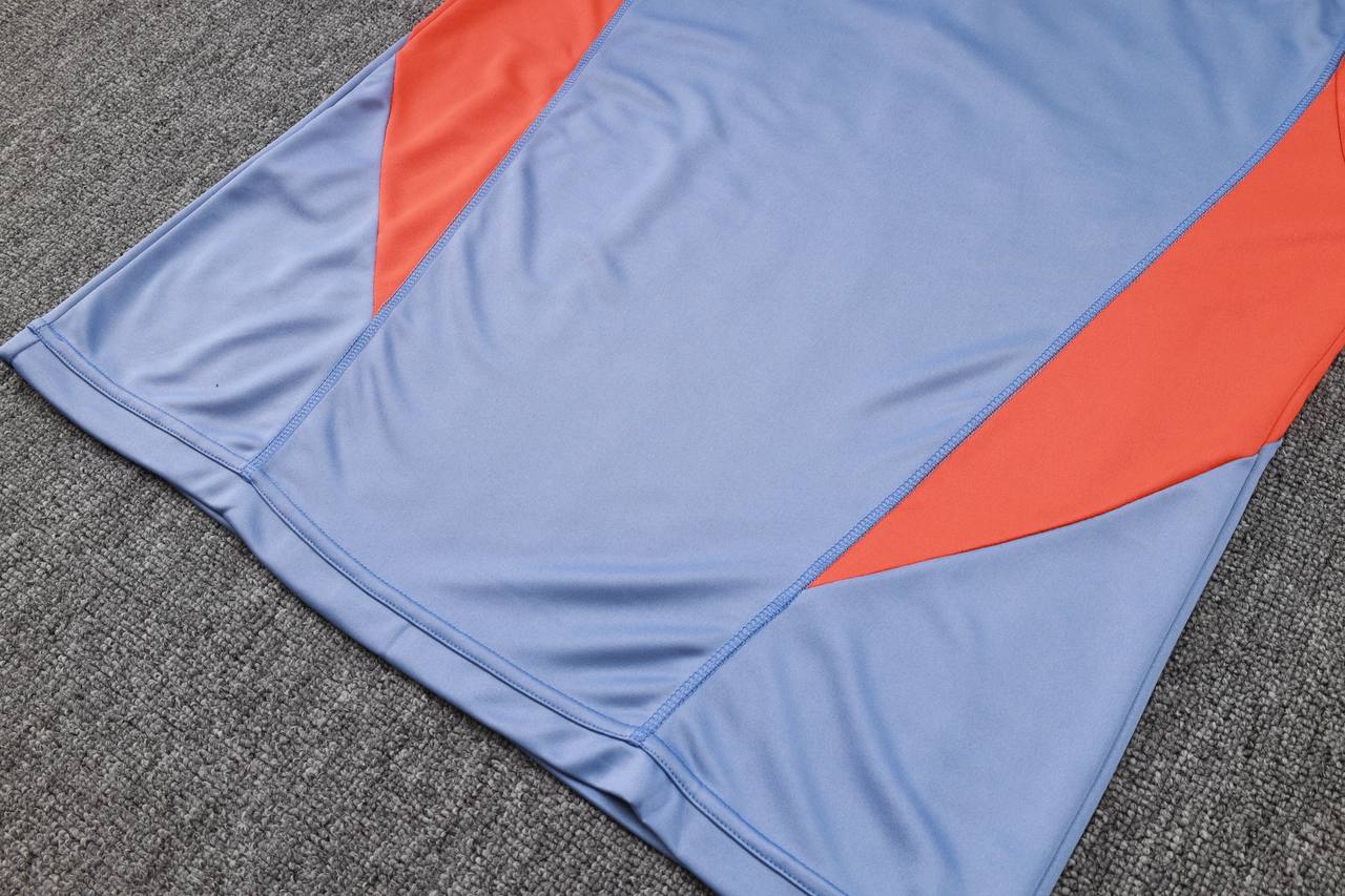 Conjunto de Treino Cruzeiro 2024 Azul e Laranja