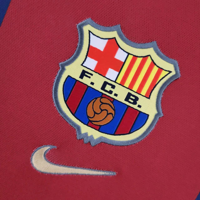 Camisa Barcelona 98/99 Home - Retrô Masculina