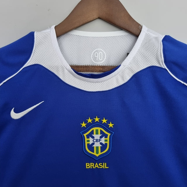 Camisa Brasil 2004 Away - Retrô Masculina