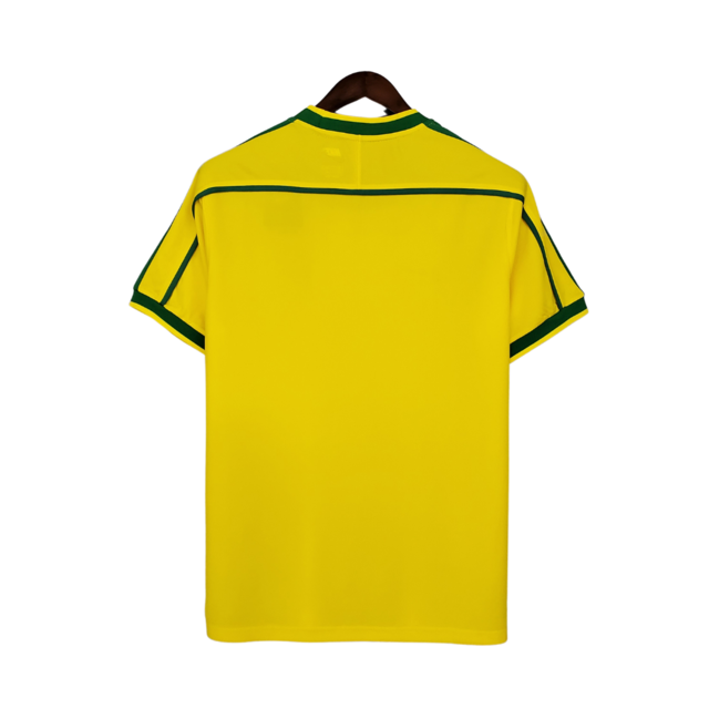 Camisa Brasil 1998 Home - Retrô Masculina