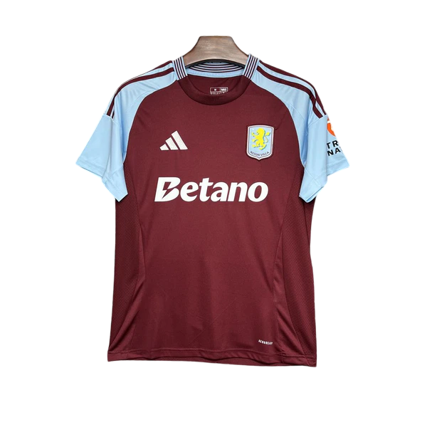 Camisa Aston Villa Home 24/25 - Adidas Torcedor Masculina Lançamento