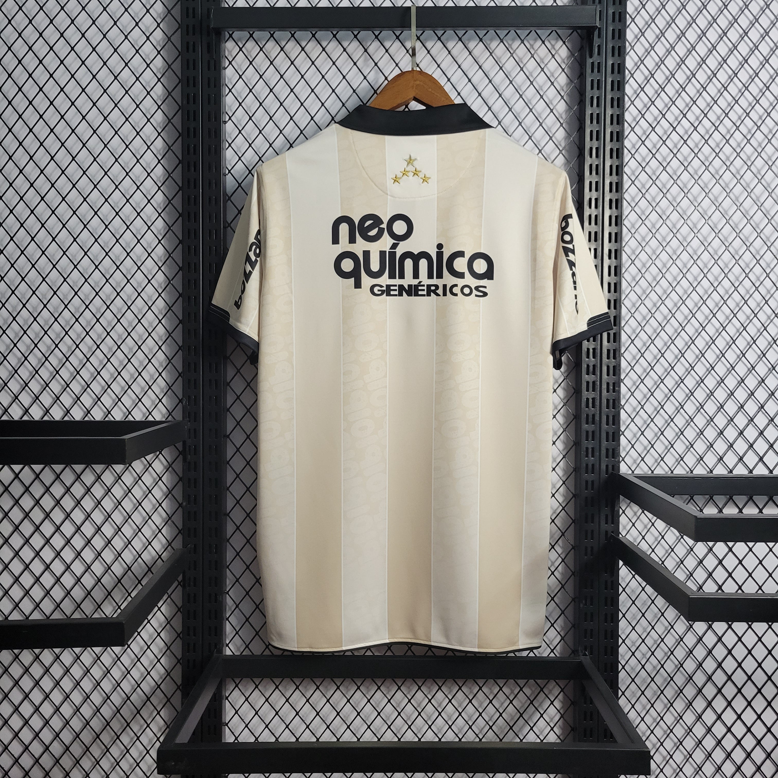Camisa Corinthians 100th - Versão Retrô Bege