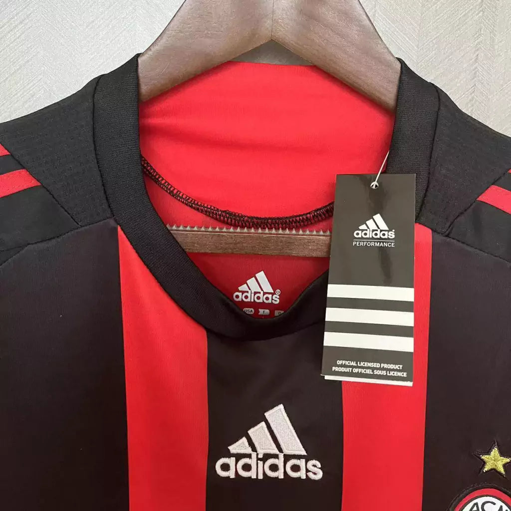 Camisa Milan 08/09 Home - Retrô Masculina