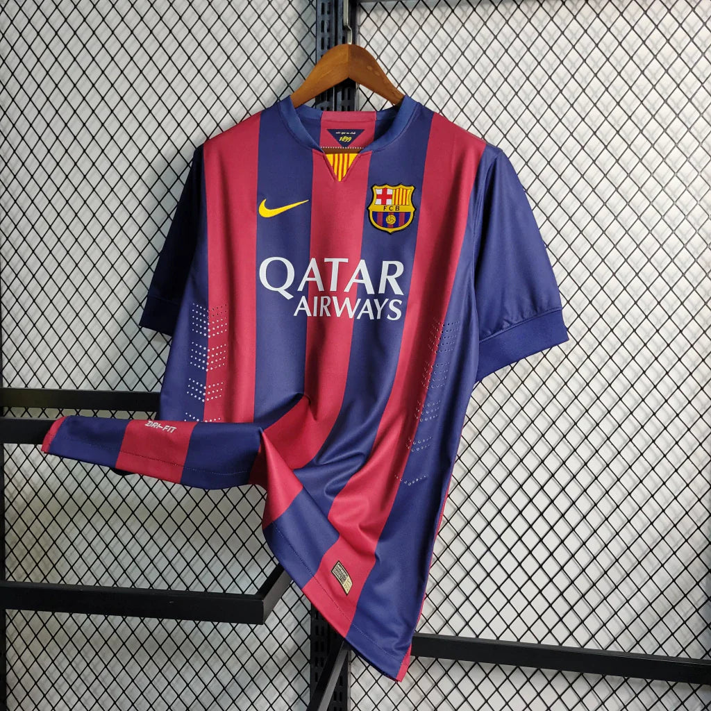 Camisa Retro Barcelona I Home Nike 2014/15 Masculino