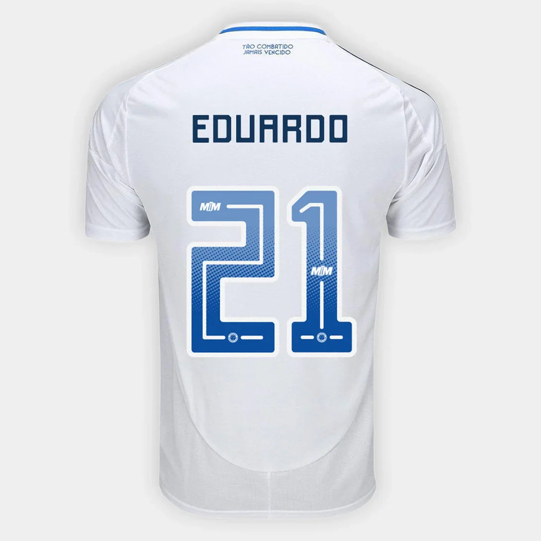 Camisa Cruzeiro Away 25/26 Eduardo N° 21