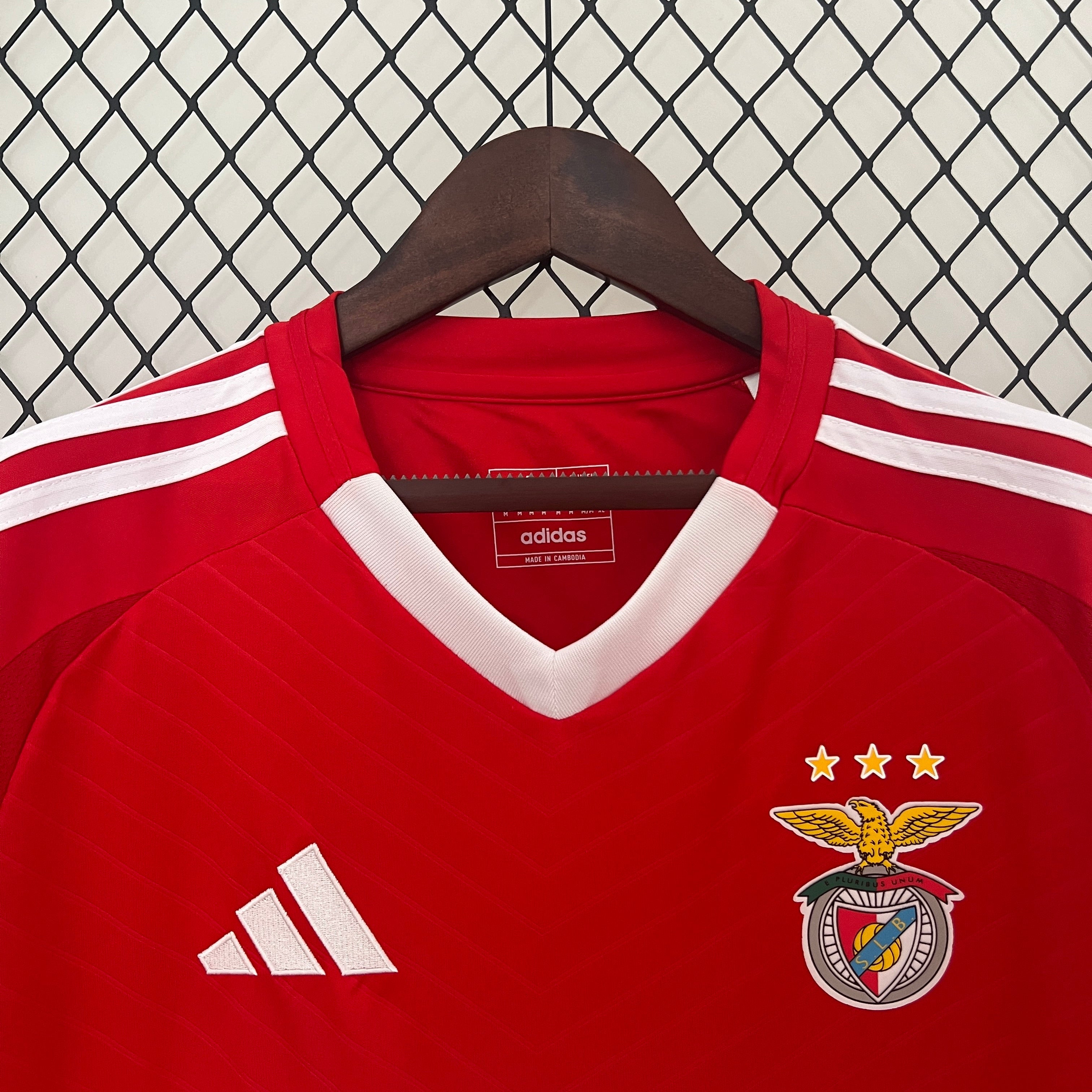 Camisa Benfica Home 24/25 - Adidas Torcedor Masculina Lançamento