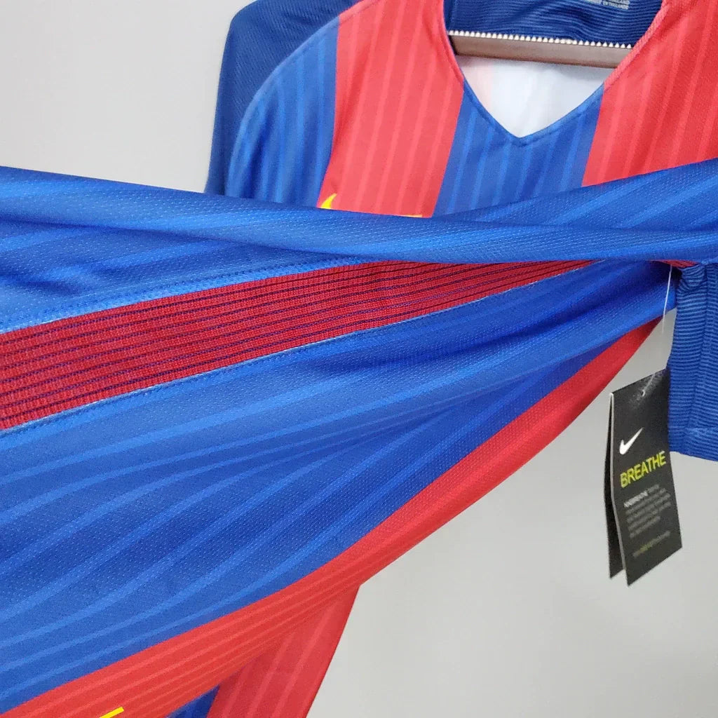 Camisa Barcelona 16/17 Home - Retrô Masculina