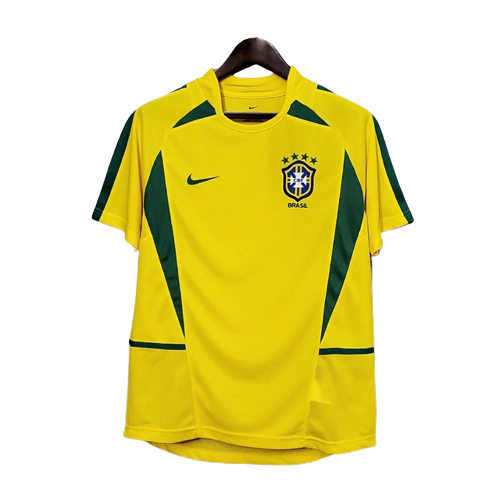 Camisa Brasil 2002 Home - Retrô Masculina