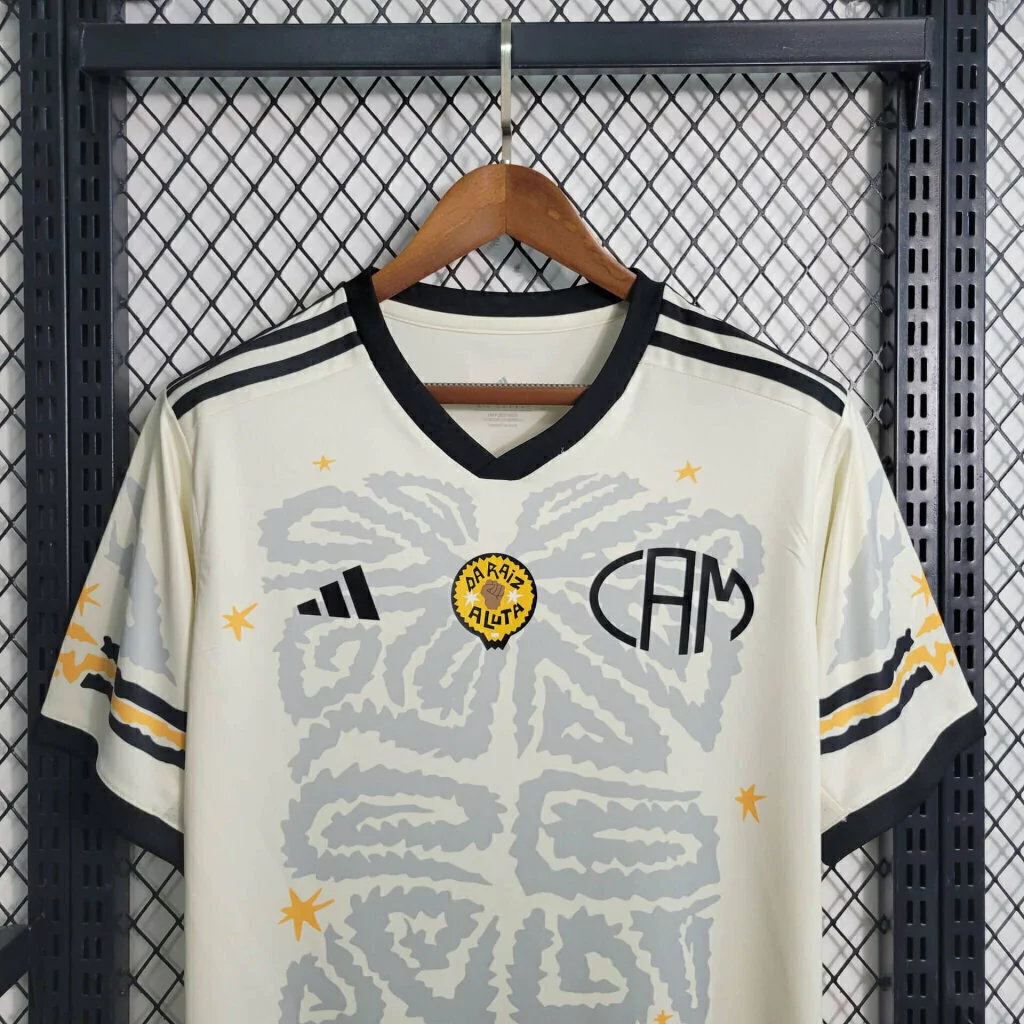 Camisa Atlético Mineiro Consciência Negra - 23/24 - Adidas Torcedor Masculina
