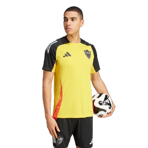 Camisa Atlético Mineiro Treino Amarela 25/26 - Versão Torcedor