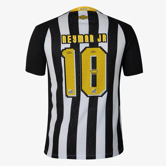 Camisa Santos FC 25/26 Away + #10 Neymar Jr - Torcedor Masculina