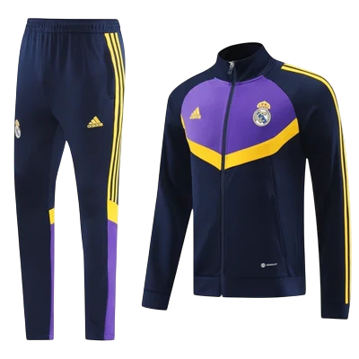 Conjunto de Treino Real Madrid - Azul e Roxo