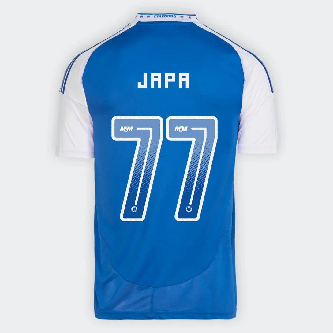 Camisa Cruzeiro Home 25/26 Japa N° 77