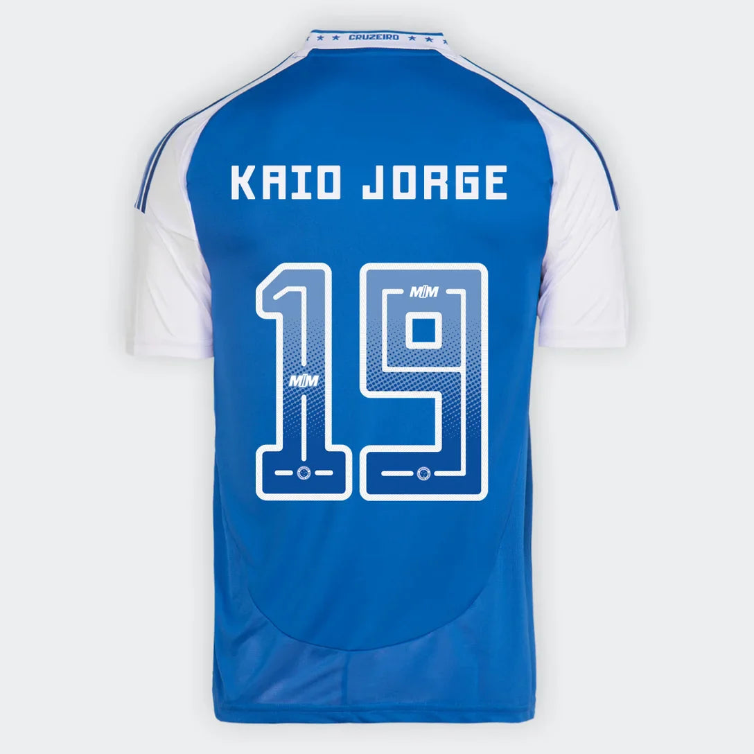 Camisa Cruzeiro Home 25/26 Kaio Jorge N° 19
