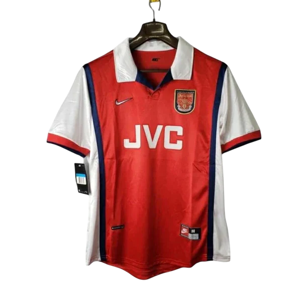 Camisa Arsenal Retrô 1998 Vermelha e Branca - Nike