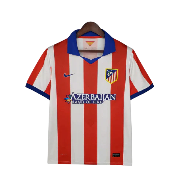 Camisa Atlético de Madrid Retrô 2014/2015 Branca e Vermelha - Nike