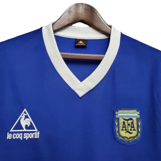 Camisa Argentina 1986 Away - Retrô Masculina