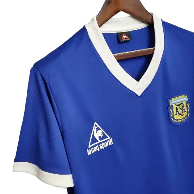 Camisa Argentina 1986 Away - Retrô Masculina