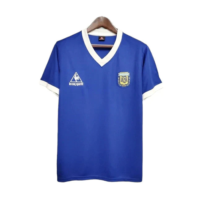 Camisa Argentina 1986 Away - Retrô Masculina