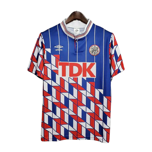 Camisa Ajax Retrô 1990 Azul - Umbro