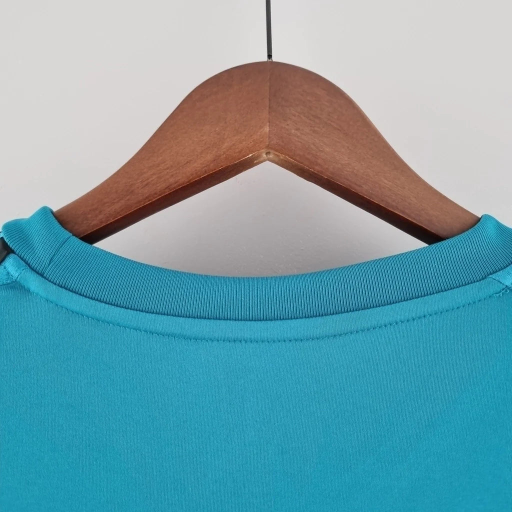 Camisa Real Madrid 17/18 Away Manga Longa - Retrô Masculina