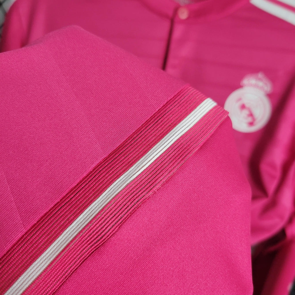 Camisa Real Madrid 14/15 Away Manga Longa - Retrô Masculina